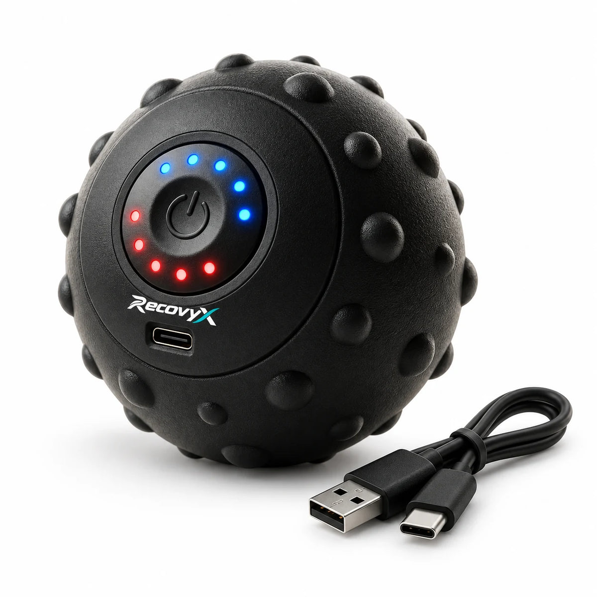Balle de massage vibrante rechargeable compacte | Recovyx