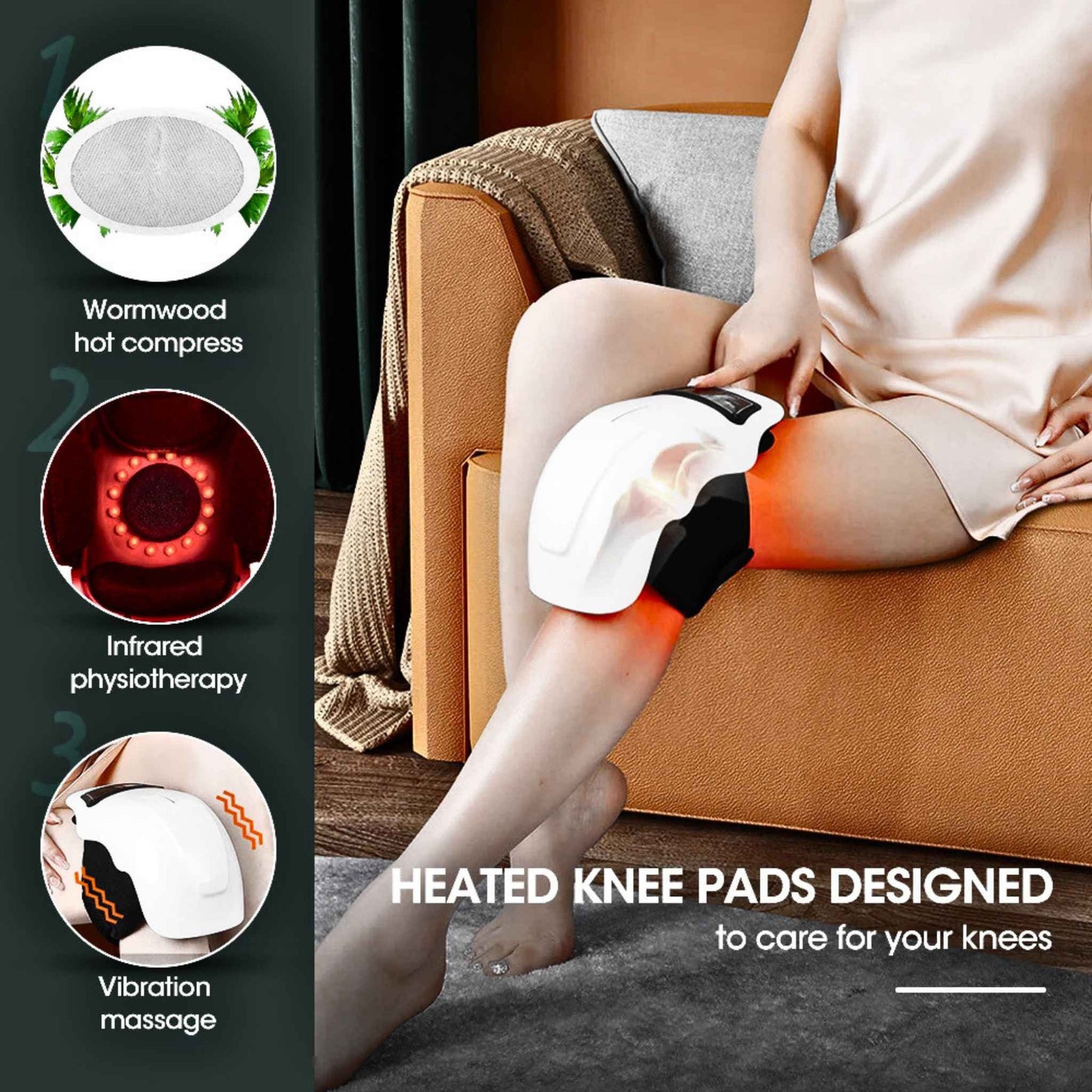 🔥 Recovyx™ FlexKnee Pro - Heated Knee Recovery - RecoVYX