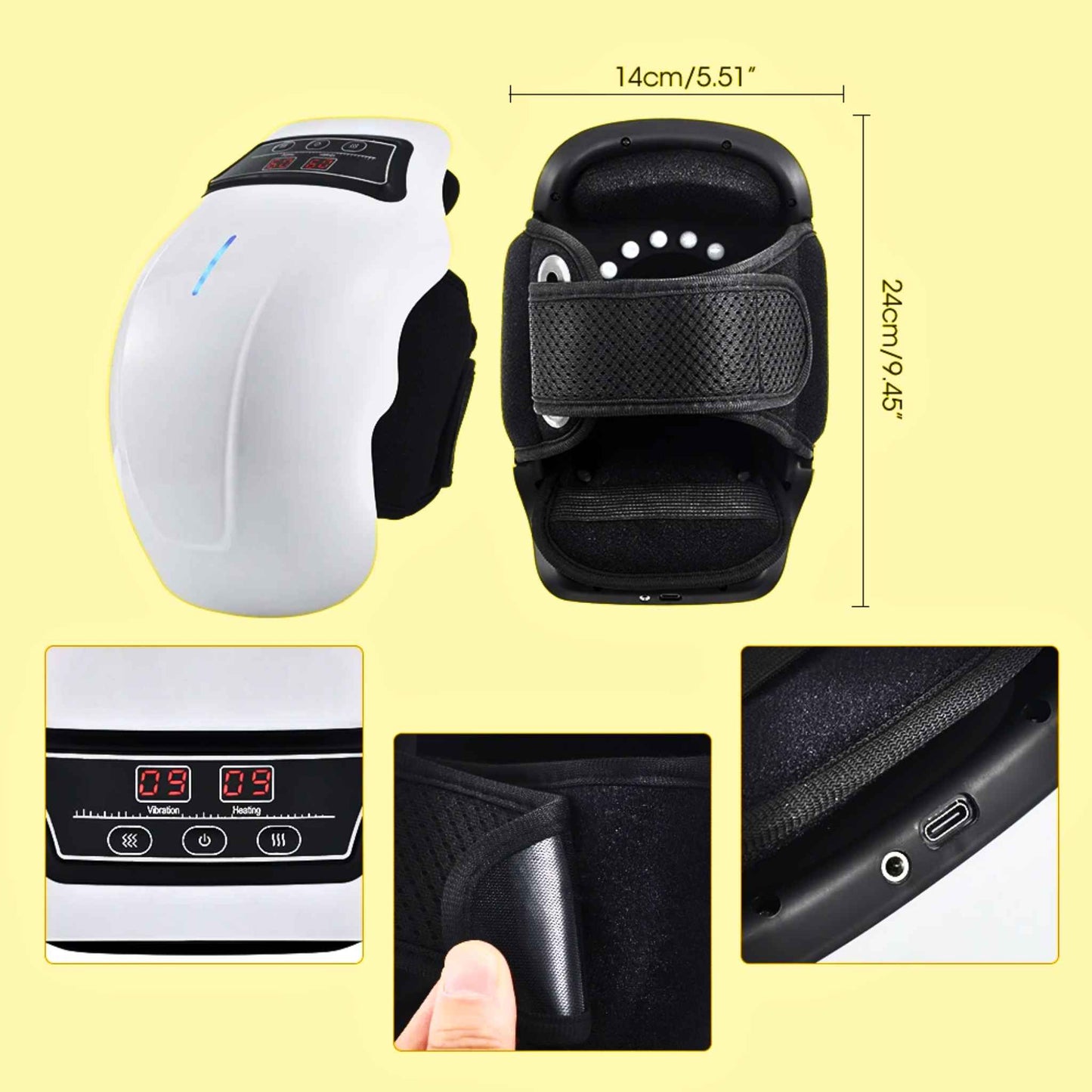 🔥 Recovyx™ FlexKnee Pro - Heated Knee Recovery - RecoVYX