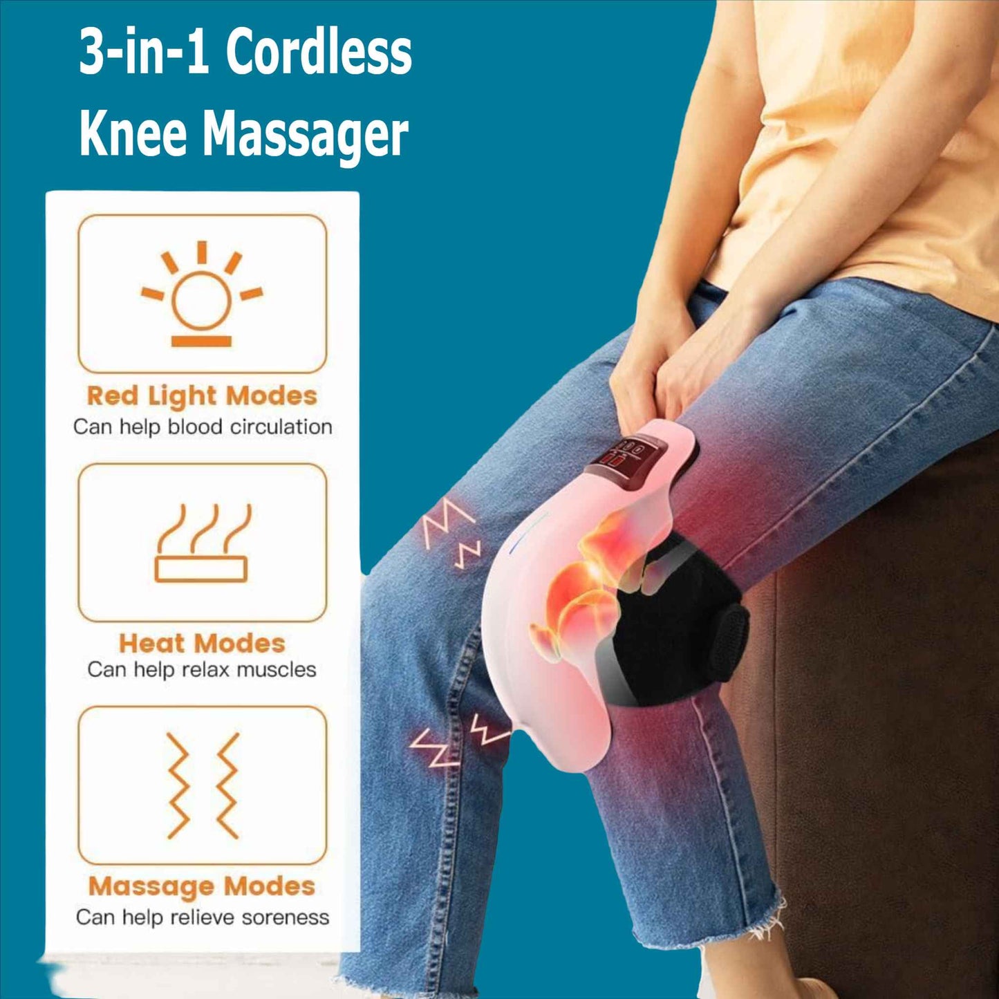 🔥 Recovyx™ FlexKnee Pro - Heated Knee Recovery - RecoVYX