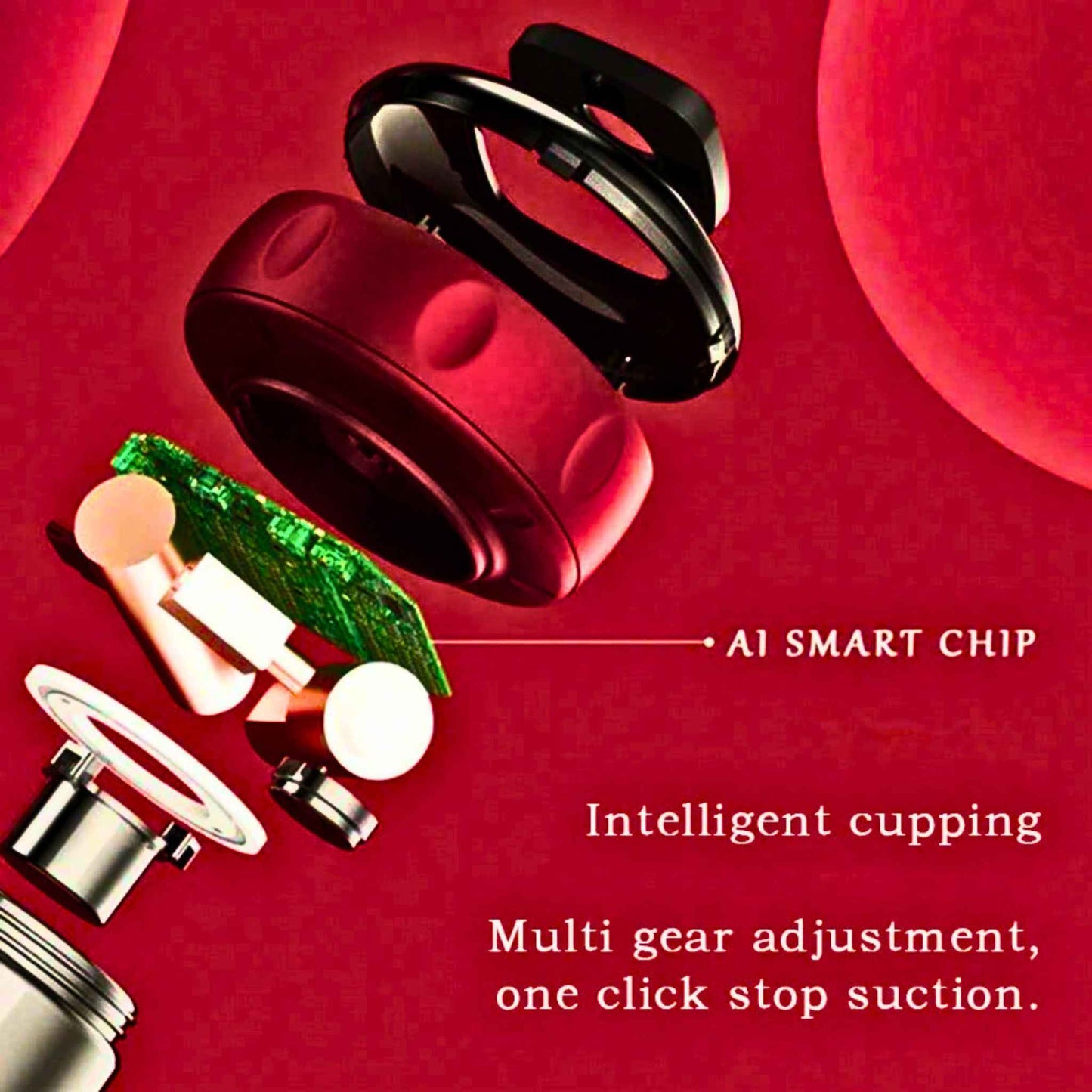 Smart Heated Cupping Massager – Deep Relief & Recovery in Minutes! - RecoVYX