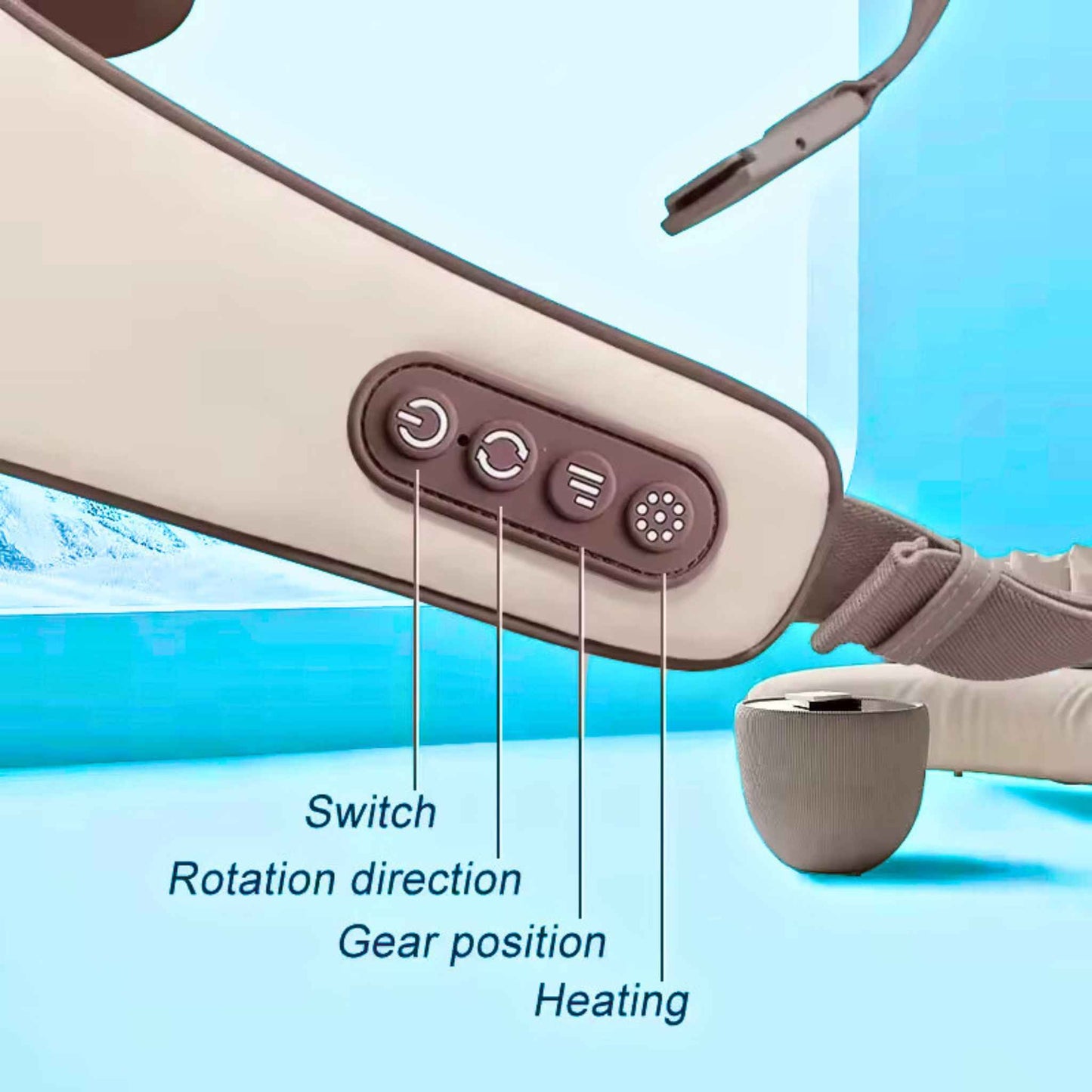π₯ Smart Heated Neck & Shoulder Massager Wrap β Feel Relief in Minutes! π₯ - RecoVYX