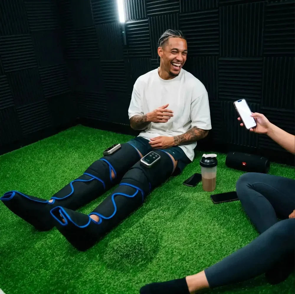 Recovyx AirWave Pro – Bottes de pressothérapie pour jambes fatiguées