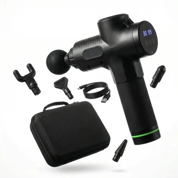 Recovyx Pistolet de massage chaud et froid – 6 vitesses, 2 températures