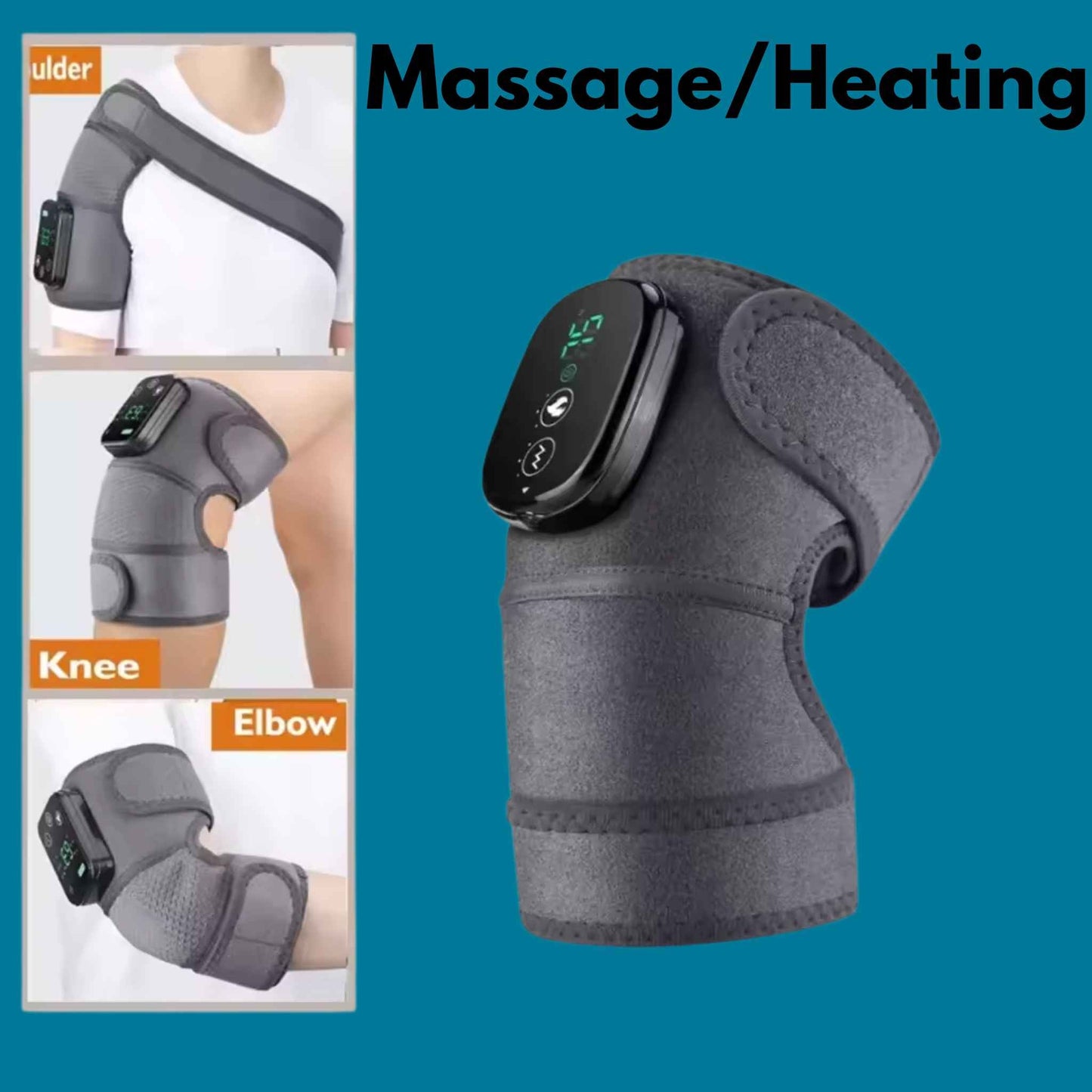 Recovyx RedRelief™ Portable Recovery Pad - Red Light, Heat & Vibration in One! - RecoVYX
