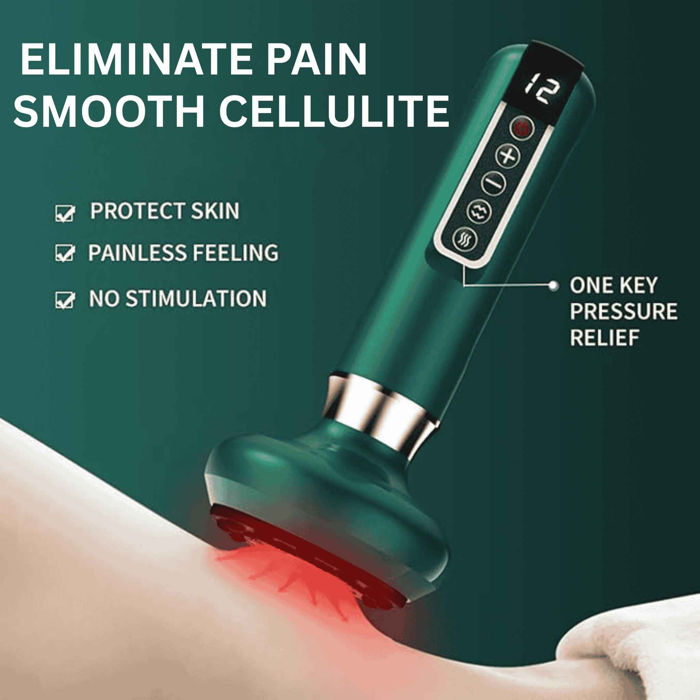 π₯ Smart Infrared Cupping & Cellulite Massager β 12 Levels Suction!