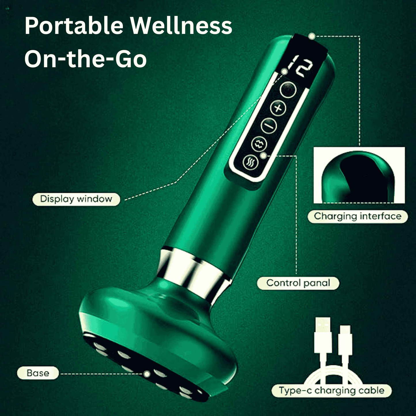 π₯ Smart Infrared Cupping & Cellulite Massager β 12 Levels Suction!