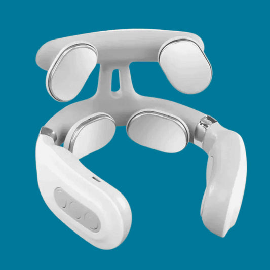 4 Heads Heated Smart Neck & Shoulder Massager – Deep Tissue Relief! - RecoVYX