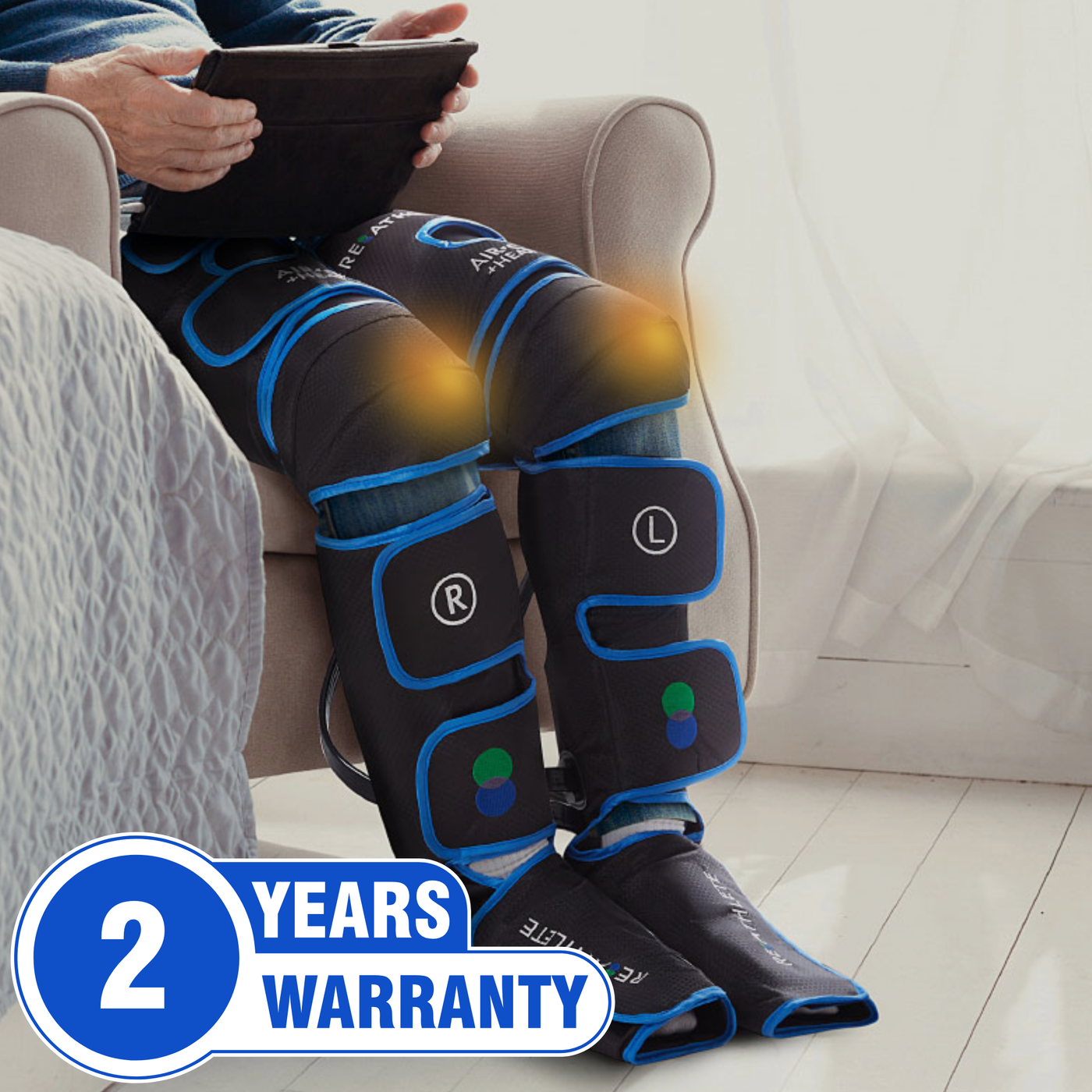 Air Compression Leg Massager for Calves & Thighs