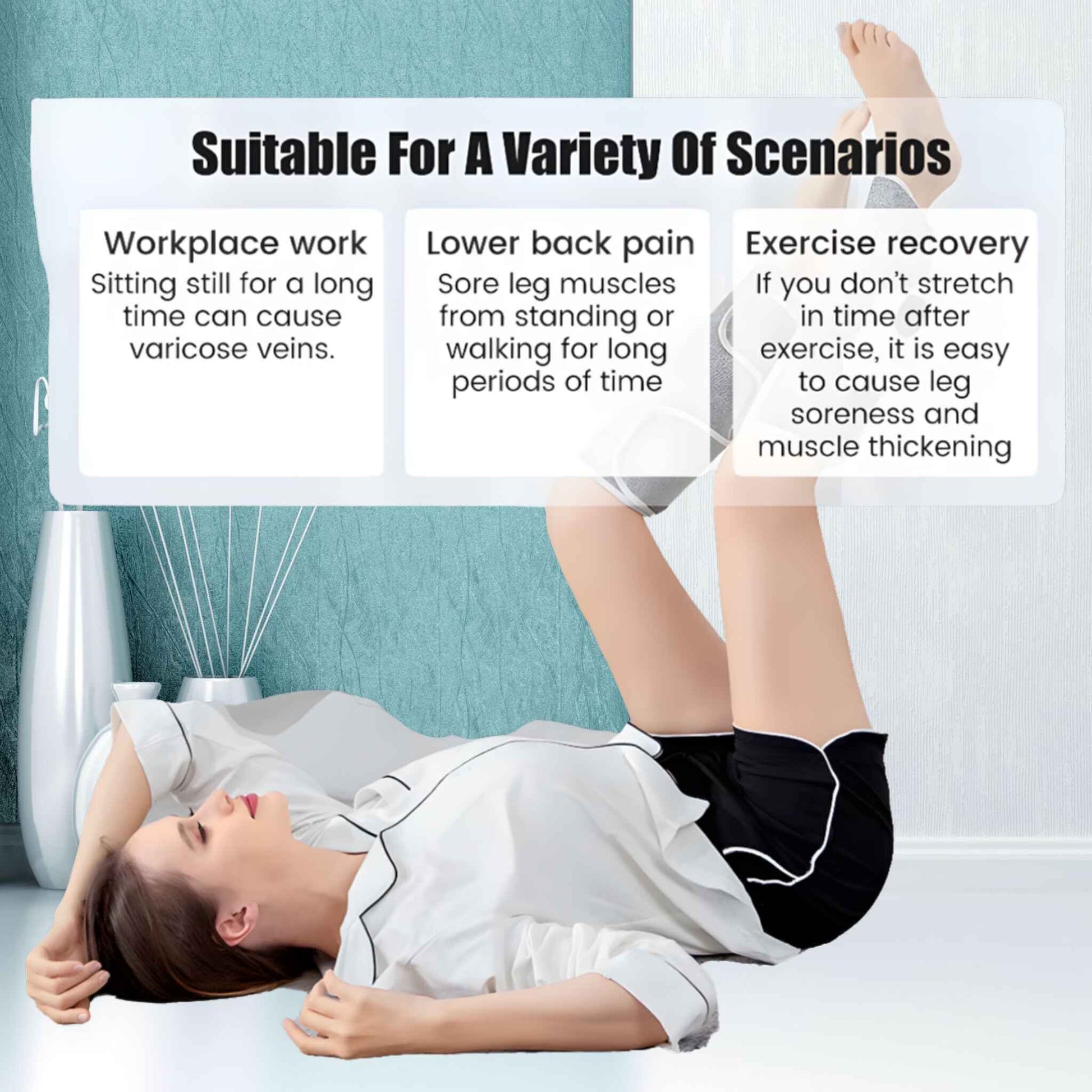 Heated Leg & Calf Massager – Smart Recovery! - RecoVYX