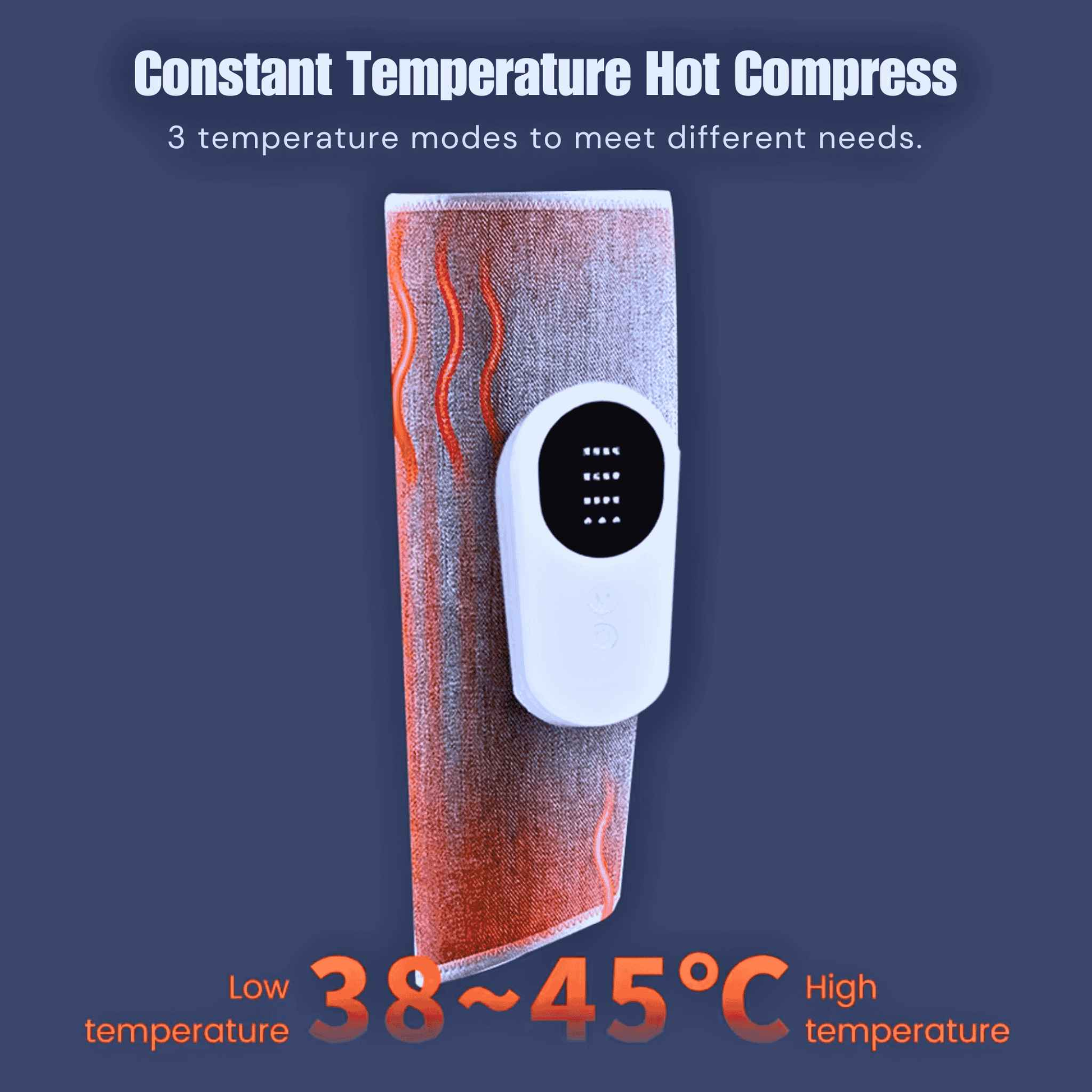 Heated Leg & Calf Massager – Smart Recovery!