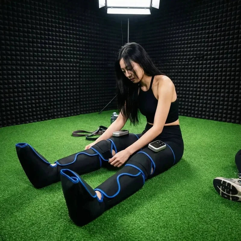 Recovyx AirWave Pro – Bottes de pressothérapie pour jambes fatiguées
