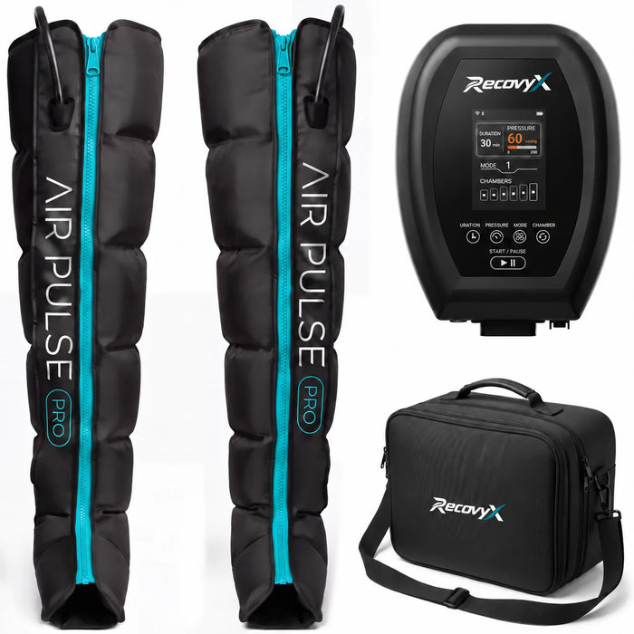 AirWave Pro Compression Boots – Sequential Air Compression for Legs & Thighs
