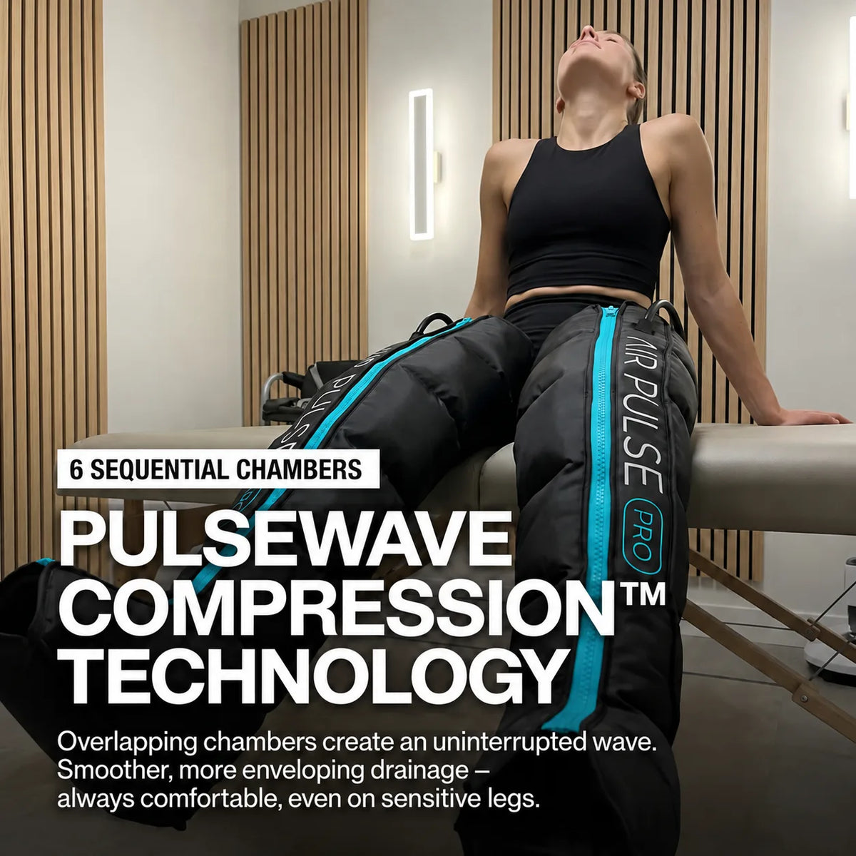 AirWave Pro Compression Boots – Sequential Air Compression for Legs & Thighs