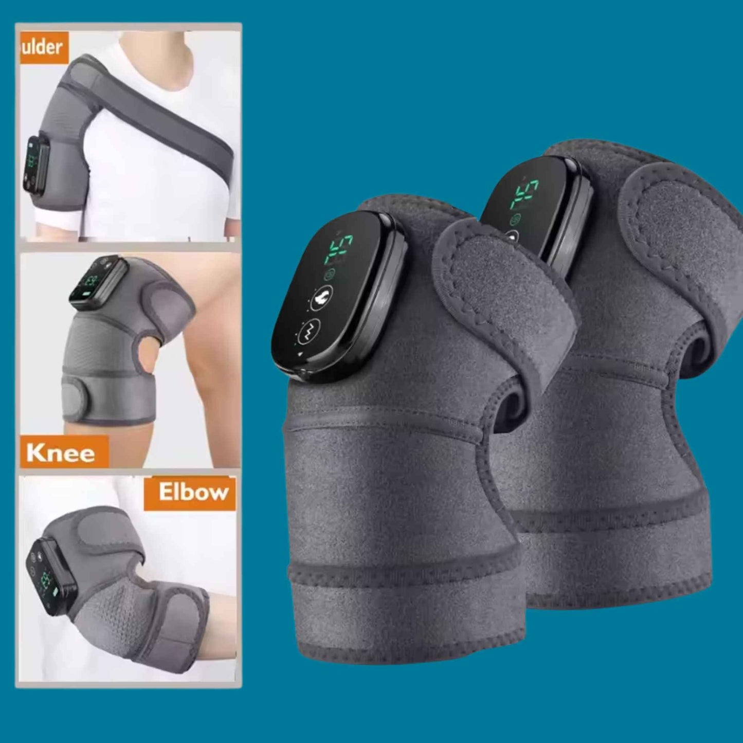Recovyx RedRelief™ Portable Recovery Pad - Red Light, Heat & Vibration in One! - RecoVYX