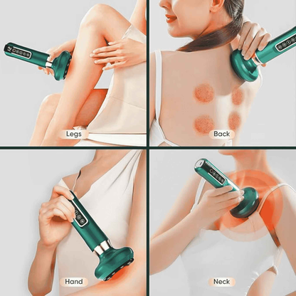 🔥 Smart Infrared Cupping & Cellulite Massager – 12 Levels Suction!